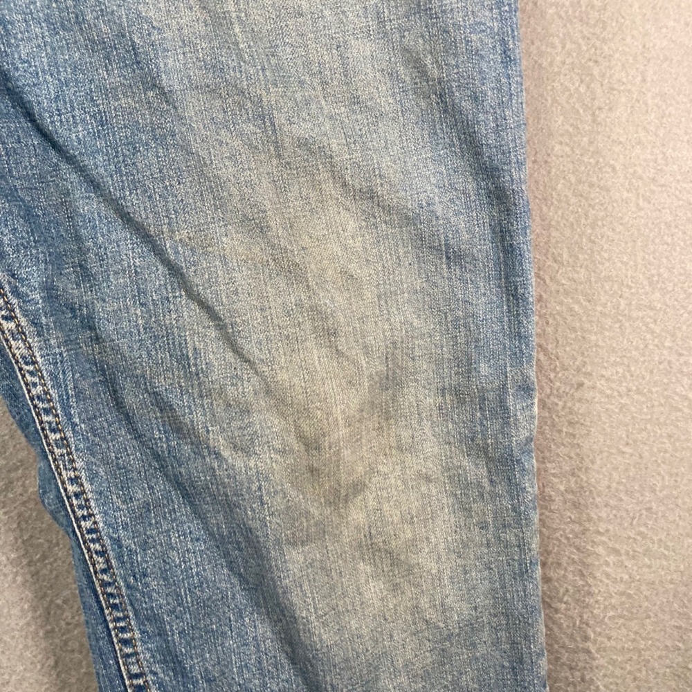 Levis Signature Workwear Jeans Mens 38x30 Distressed Paint Stained - Picture 6 of 12